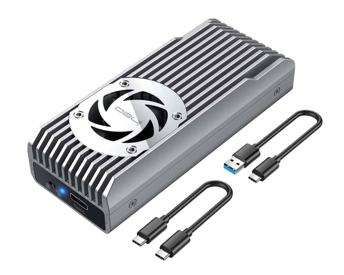 iineo Cooling NVMe SSD enclosure