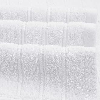 Tens Towels Pack of 1 Jumbo Bath Sheet 40 x 80 Inches, Extra Large & Light Weight, Quicker to Dry, 100% Cotton, Super Soft & Absorbent, Perfect to Wrap Yourself in, White