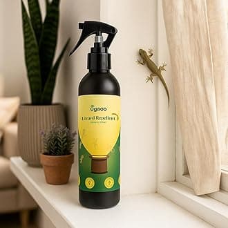 UGAOO Lizard Repellent Spray - 200 ML | 100% Herbal Lizard Repellent for Home| Baby-Safe, Pet-Friendly | Eco-Friendly, Non-Toxic