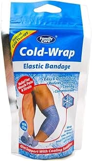 2X Ice Wrap Cold Elastic Bandage Muscle Pain Relief Knee Wrist Ankle Compression