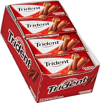 Sugar-Free Gum, Cinnamon, 15 Count, Pack of 1