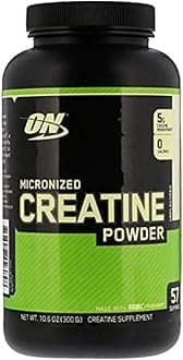 Optimum Nutrition Micronized Creatine Powder, Unflavored, 10.58 oz (300 g)