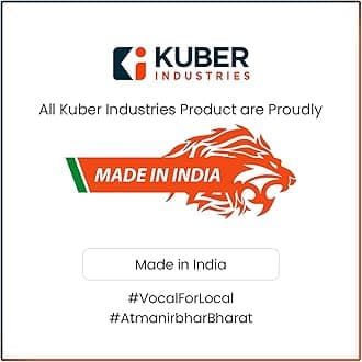 Kuber Industries Fridge Top Cover | PVC Fridge Top Cover | Flower Fridge Top Cover | Refrigerator Cover with 6 Side Pockets | Refrigerator Top Protector | Appliance Cover | Beige