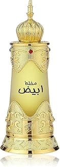 Abiyad Attar- Exotic, Alluring Scent for Men and Women | Exquisite Oriental Fragrance | Luxurious Arabian Perfume Oil | Captivating Arabian Oud Fragrance | Alcohol-Free 20ml (Mukhallat)