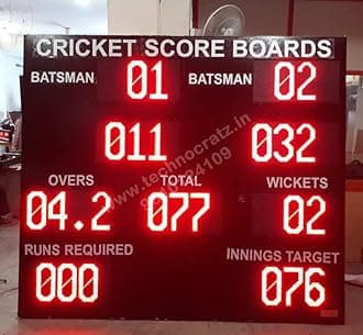 Ae Semi Digital L.E.D. Cricket Scoreboard (CKS-10)
