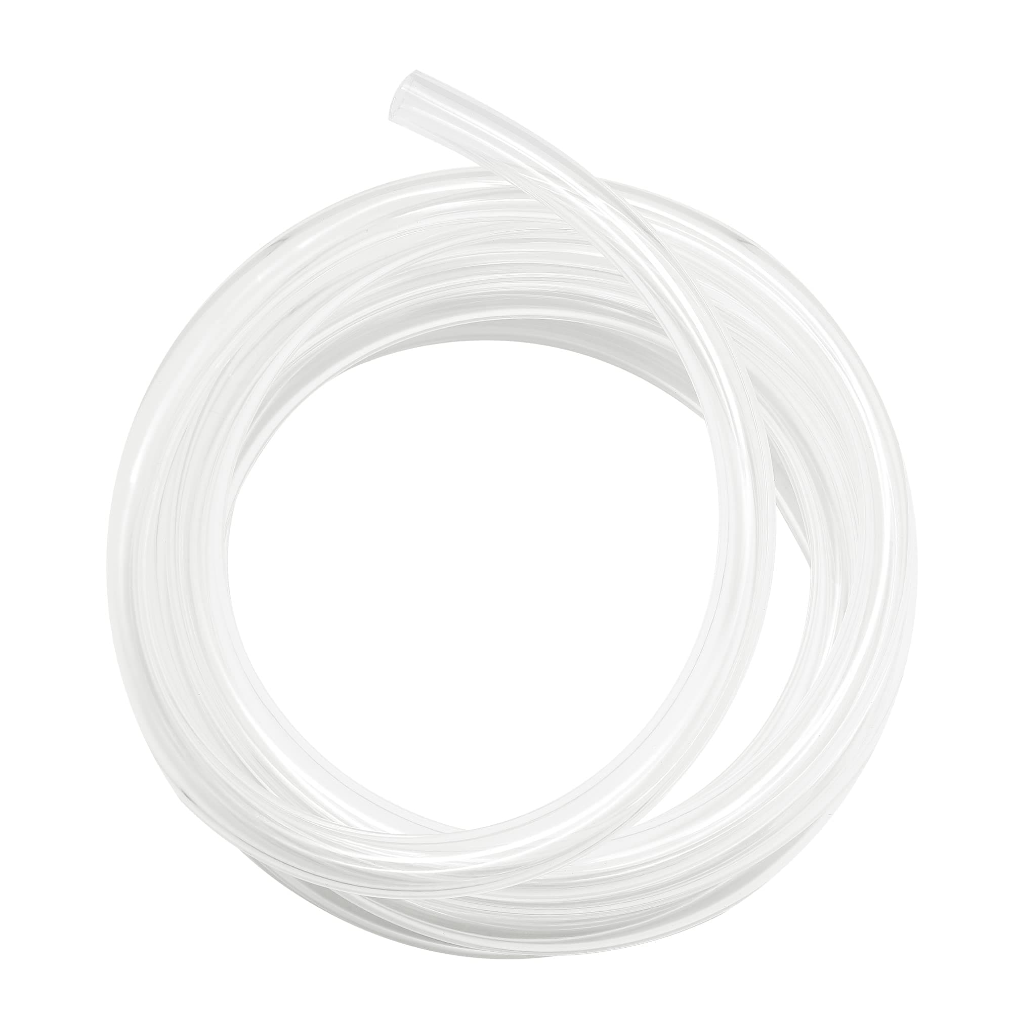 - Geowaky 3/8’’ ID × 1/2’’ OD - 10 ft Clear Plastic Vinyl Tubing, Flexible PVC Hose Lightweight BPA Free and Non-Toxic vinyl Tube for Transfer Water Air Oil