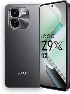iQOO Z9x 5G (Storm Grey, 8GB RAM, 128GB Storage) | Snapdragon 6 Gen 1 with 560k+ AnTuTu Score | 6000mAh Battery with 7.99mm Slim Design | 44W FlashCharge