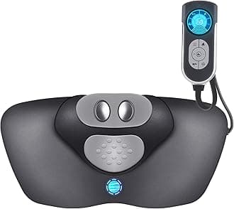 Neck Stretcher for Dynamic Lifting and Exercising Cervical, Neck Massager of 3 Modes Electrotherapy and Relaxing Hot Compress, 104 to 122℉(40 to 50℃)