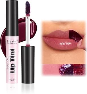 Lip Stain Peel Off, Lip Stain Long Lasting Waterproof Lip Tint Matte Lipstick, Tattoo Colour Nude Lipstick, Lip Stick for Women Girls (05#, One Size)