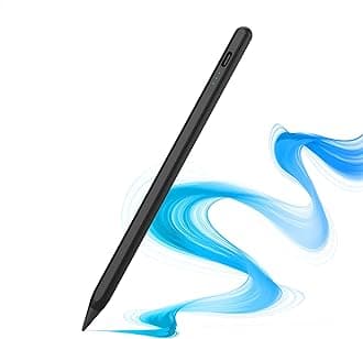 iPad stylus with palm rejection, active pencil compatible with Apple iPad Pro (2018-2022) (11/12.9"), iPad Air 3/4/5, iPad 6/7/8/9/10, iPad Mini 5/6th generation for precise writing/drawing