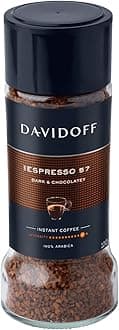 Espresso 57 Instant Coffee - Dark and Chocolatey - Intense Roast with a Smooth Aroma - 100% Arabica Beans - 11/12 Intensity. 12/12 Roasting. 6/12 Acidity - 1 x 3.52 oz
