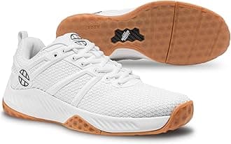 UNSQUASHABLETour-TEC White Squash Shoes – Designed & Tested Specifically for The Game of Squash – The World’s Most Technically Advanced Specialist Squash Shoe, White, 7.5