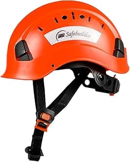 Construction Safety Helmet ABS Hard Hat Adjustable Ventilation System Hardhats Industrial Work Head Protection for Men Certified ANSI/ISEA Z89.1