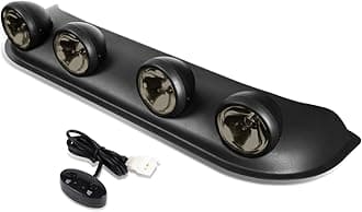 Auto Dynasty Universal Roof Mounted Fog Light Assembly - Smoke Lens