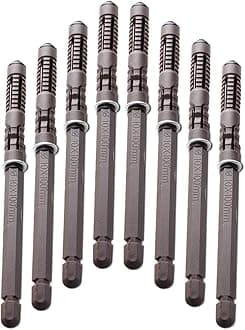 Floating Shelf Brackets -8 Pack Heavy Duty Wood Invisible Shelf Brackets with Screws,DIY Adjustable Hardware Blind Supports Shelves 120LBS