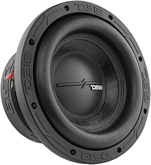 DS18 ZR8.4D Elite-Z 8 Inch Car Audio Subwoofer 900 Watts Dual Voice Coil 4-Ohm DVC 4+4 Ohm (1 Speaker)