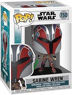 Funko Pop! Star Wars: Ahsoka - Sabine Wren - Star Wars Ahsoka - Collectible Vinyl Figure - Gift Idea - Official Merchandise - Toys for Children and Adults - TV Fans