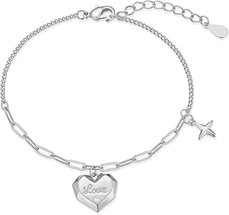 Dainty Layering Bracelets for Women 18 k Gold Plated Fashion Adjustable Chunky Cuban Paperclip Link Chain Bracelets Jewelry for Women Gift