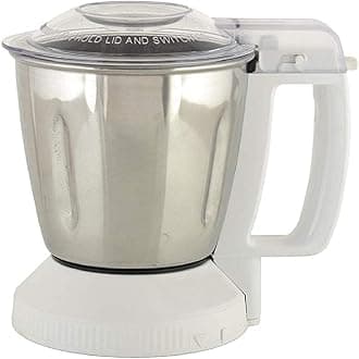 AJS spares- Dry Jar for "PANASONIC/National PANASONIC" Mixer Models "Mx-Ac555, Mx-Ac400, Mx-Ac350, Mx-Ac310, Mx-Ac300, Mx-Ac250, Mx-Ac220, Mx-Ac210" (with Lock, 1 Litre)