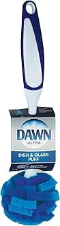 Dawn Ultra Puff Glassware and Dish Cleaning Brush - Puff Sponge