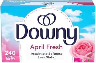 Downy Dryer Sheets Laundry Fabric Softener, April Fresh, 240 count