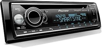 DEH-S7200BHS 1-Din CD Receiver – Bluetooth, HD Radio, SiriusXM, USB/AUX, Color Change, FLAC, AM/FM, Detachable Face, 13-Band EQ, 50W x 4, Voice Control, Hi-Volt RCA Preouts