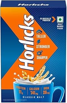 Horlicks Health and Nutrition Drink - 1 kg Refill Pack (Classic Malt)