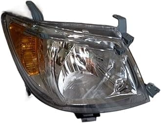 Headlight Assembly Compatible With Toyota HILUX VIGO 2004-2007(1 Pair clear)