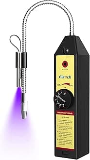 ElitechWJL-6000S Freon Leak Detector Halogen Gas Tester HVAC Refrigerant AC Sniffer R22 R410A R134A with LED