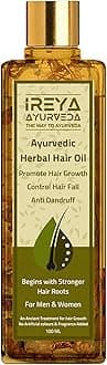 Herbal Hair Oil Ayurvedic Raw Herbs Mix Oil Multipurpose Hair Oil for Hair Growth and Anti Dandruff, Hair Fall Control, Thick and Long Hair 100ml