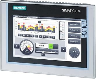 6AV2124-0GC01-0AX0 SIMATIC HMI TP700 COMFORT, COMFORT PANEL, TOUCH OPERATION, 7" WIDESCREEN-TFT-DISPLAY, 16 MIL. COLORS, PROFINET INTERFACE, MPI/PROFIBUS DP INTERFACE, 12 MB USER MEMORY