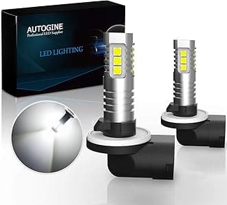 881 889 LED Fog Light Bulbs, 2000 Lumens Extremely Bright 3030-SMD 898 888 862 894 896 886 LED Bulbs with Projector for Auto Motorcycle Cars Trucks SUV Fog DRL Lights(6000K Xenon White)