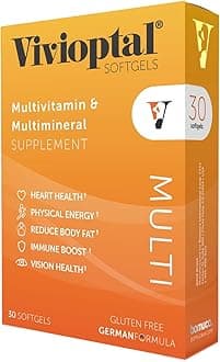 Vivioptal Multi, 30 Softgels, Multivitamin & Multimineral, Gluten Free, German Formula
