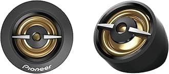 A-Series Plus TS-A301TW 20 mm (0.75”) Tweeters (Pair) – 450W Max, Crisp High-Frequency Detail, Easy Add-On for Clarity