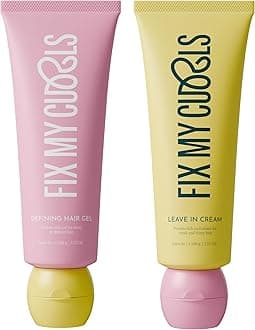 Protein Styling Duo Curl Leave In Cream & Defining Gel For Curly, Wavy, Dry & Frizzy Hair | Protein Rich | Frizz Control | Hydrating, Lightweight & Silicone-Free Formula (100gm each)