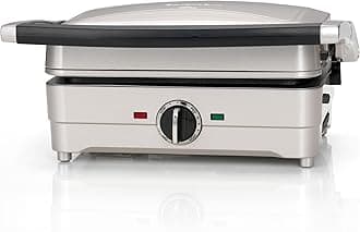 Cuisinart Style Collection 2 in 1 Waffle & Pancake Maker - Non-Stick Removable Plates - Frosted Pearl - (WAF2U)