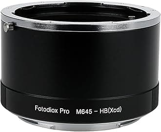 Fotodiox Pro Lens Mount Adapter, Mamiya 645 (M645) Mount Lens to Hasselblad XCD Mount Mirrorless Digital Camera Systems (Such as X1D-50c and More)