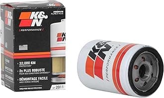 Premium Oil Filter: 20,000 Mile Engine Protection with Wrench Off Nut: Compatible with Select 2009-2022 BUICK/CADILLAC/CHEVROLET/FORD (See Product Description for Select Models), HP-2011