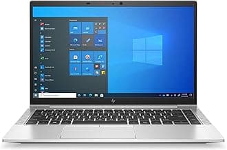 HP EliteBook 840 G8 14" FHD Laptop - Intel Core i5-1145G7 (4 Cores, 4.4GHz), 16GB DDR4, 1TB SSD, vPro, Iris Xe Graphics, WIFI 6 & BT 5.0, FREE upgrade to Windows 11 Pro – UK Backlit Layout (Renewed)