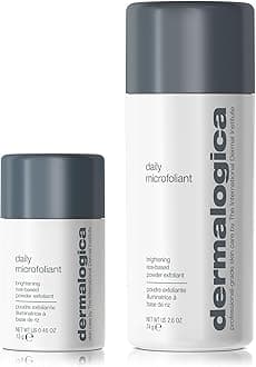 Dermalogica Daily Microfoliant, Face Exfoliator Scrub Powder with Salicylic Acid and Papaya Enzyme, Achieve Brighter, Smoother Skin Daily