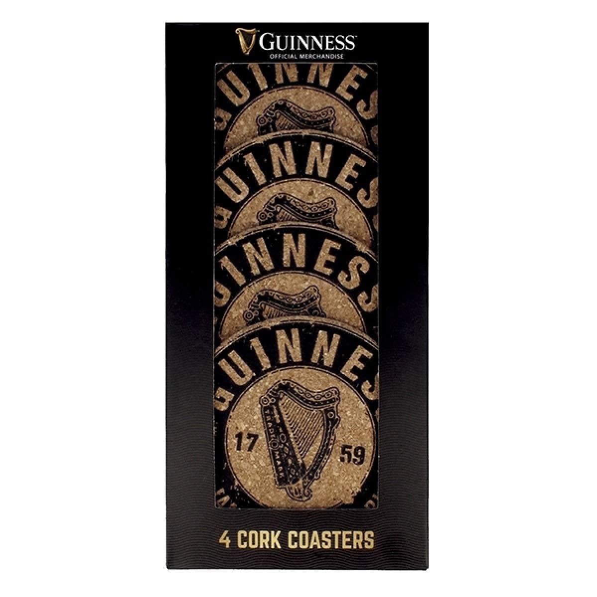 Guinness Cork Coasters (Pack of 4)