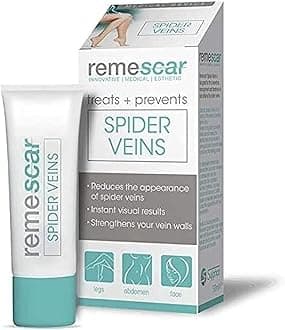 Spider Veins Treatment - Spider Vein Cream for Legs, Abdomen & Face - Thread Vein Prevention Cream for Men & Women - Spider Vein Reduction Treatment - Instant Results