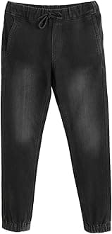Boy's Slim Fit Stretchable Jogger Jeans