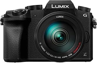 Panasonic LUMIX G7 4K Mirrorless Camera, with 14-140mm Power O.I.S. Lens, 16 Megapixels, 3 Inch Touch LCD, DMC-G7HK (USA BLACK)