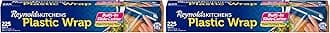 Reynolds Plastic Wrap, 225 Square Feet | Quick Cut | Pack of 2
