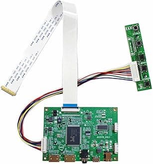 VSDISPLAY HD-MI Mini LCD Controller Board Work for 11.6 13.3 14 15.6 17.3 inch 1920x1080 EDP LCD N116HSE N133HSE B140HAN01 B156HAN01 B156HTN03 N156HGE NV156FHM LTN156HL01 N173HCE N173HGE LP173WF4