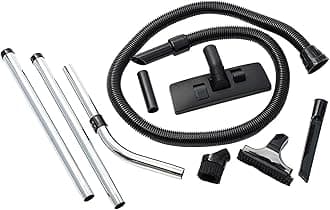 Qualtex 9 Piece Tool Kit for Numatic Vacuum Cleaners: Fits Henry, Hetty, James, George, Basil & Edward Vacuum Cleaners-Black