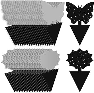 Landisun 48pcs Fruit Fly Traps Adhesive Traps Mushroom Mosquito Traps Insect Insect Insect Traps White Fly Mosquitoes Mushroom Mosquitoes Flying