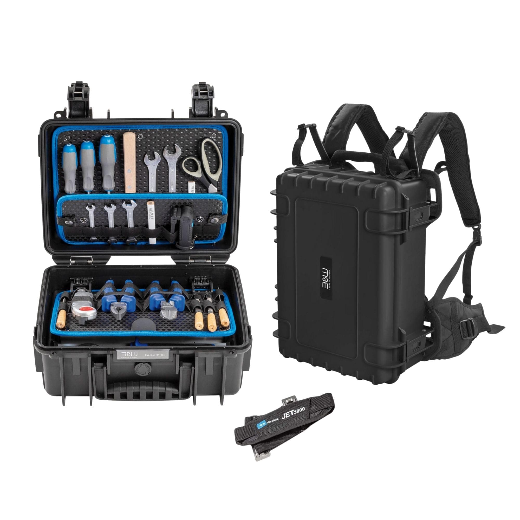 B&W INTERNATIONAL Jet 3000 Outdoor Tool Case with Loop Tool Board (117.16/L)
