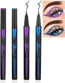 6 Colors Glitter Metallic Pearlescent Glitter Sparkling Eye Liner Eyeshadow Pen